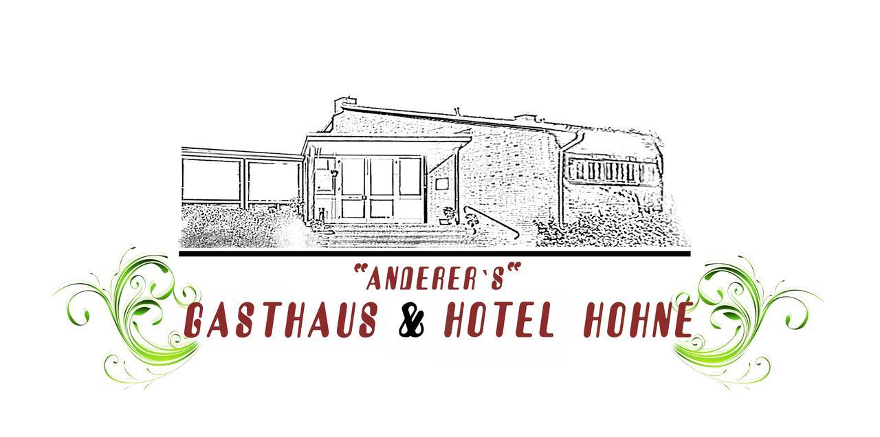 "Anderer'S" Gasthaus & Hotel Hohne 외부 사진